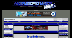 Desktop Screenshot of horsepowerjunkies.com